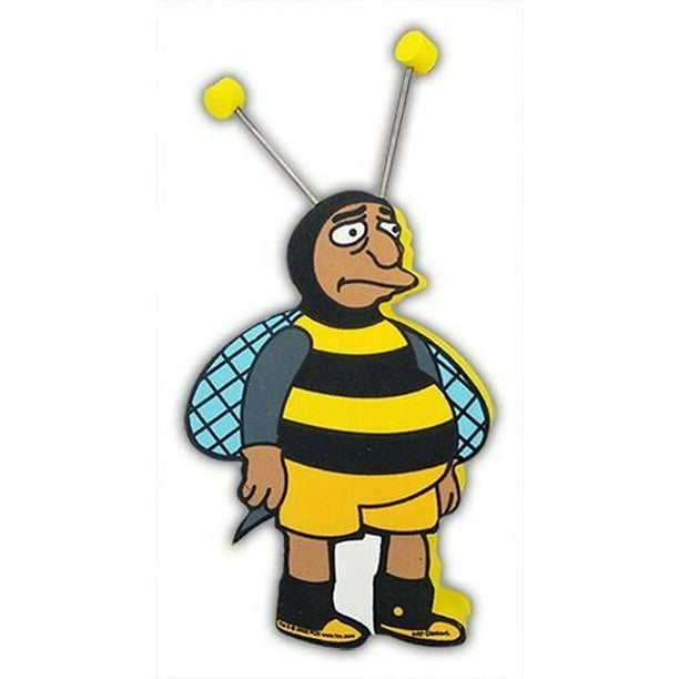 Yellow AQUEENLY Antenna Topper 2 PCS Cartoon Bee Foam Car Antenna Topper Balls Yellow AQUEENLY Antenna Topper 2 PCS Cartoon Bee Foam Car Antenna Topper Balls